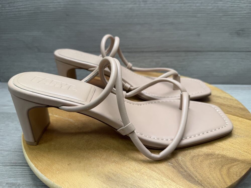 FARYL by Farylrobin Andie Sand Leather Womens 12